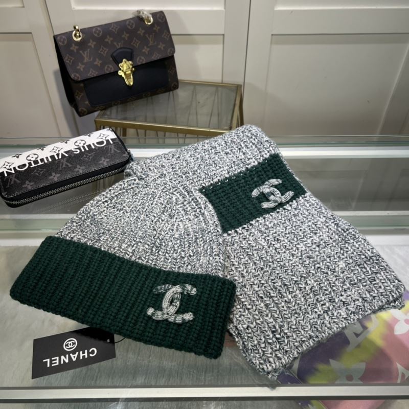 Chanel Caps Scarfs